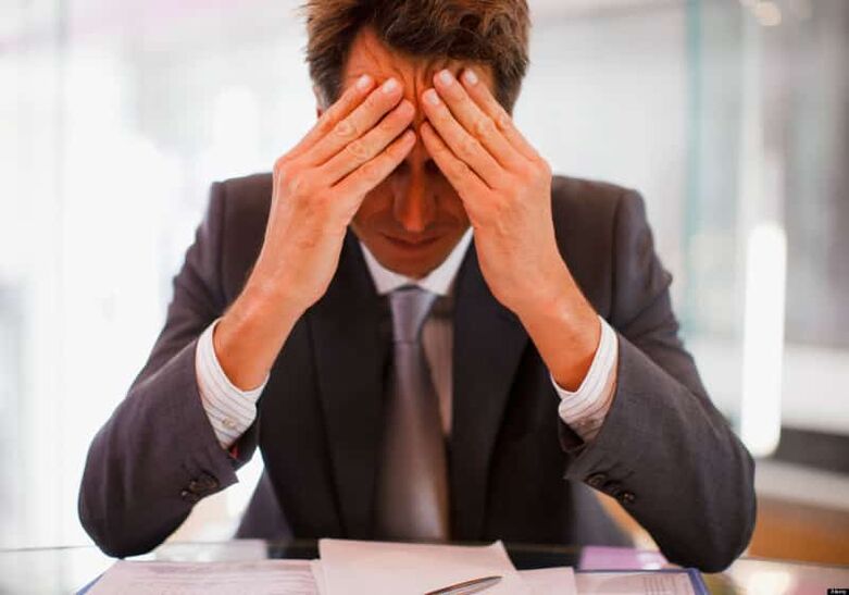 Constant stress in a man's life can cause potential violations