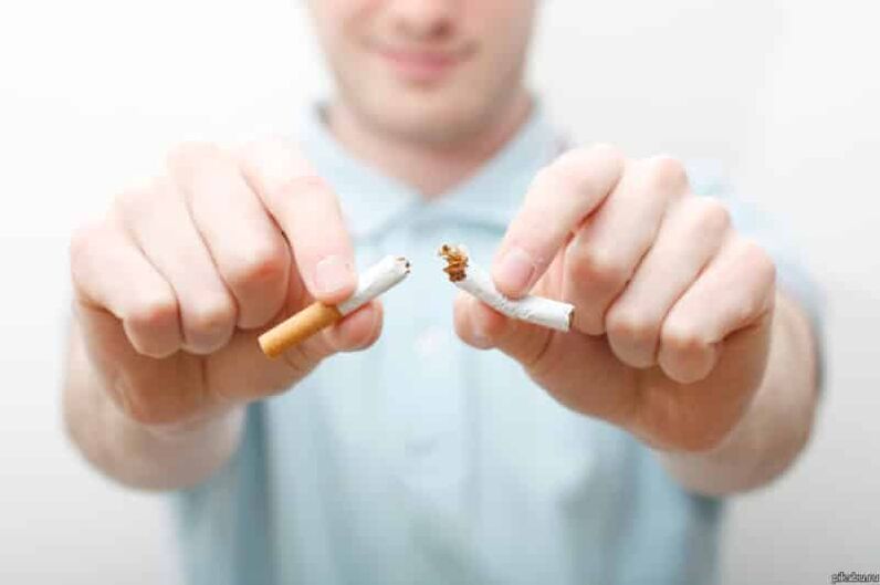 Quitting smoking contributes to a rapid increase in potency in men