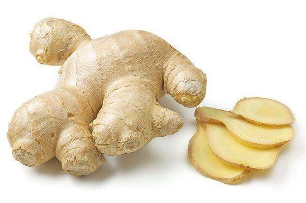 Ginger root in a man's diet will have a good effect on potency