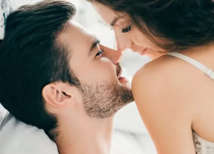 Intimacy with a woman causes sexual arousal in a man